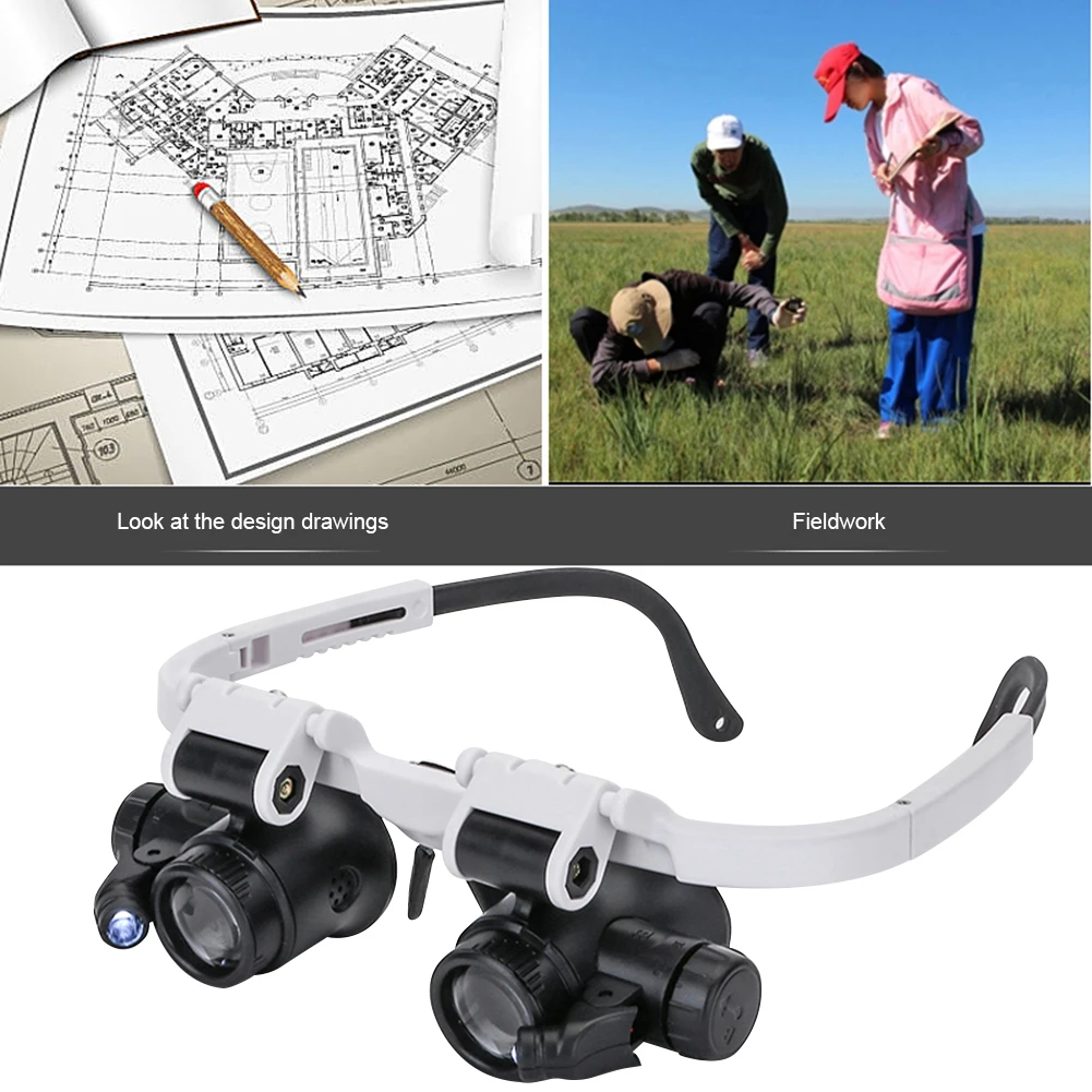 Portable Magnifier Glasses Loupes Handheld Reading Map Newspaper