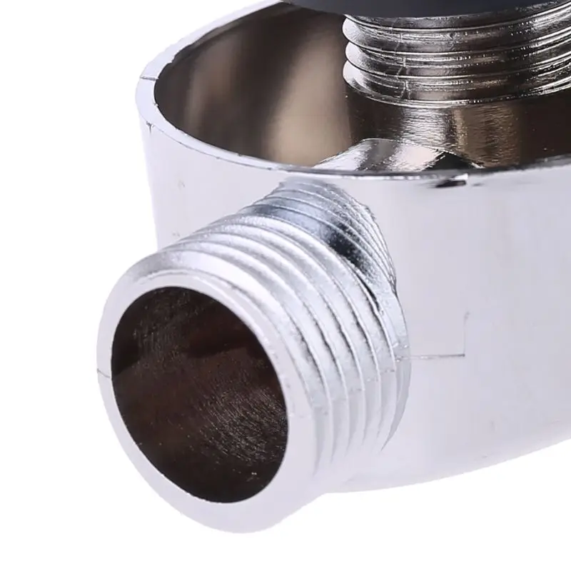 

Chromed Plastic Shower Connector Bathtub Shower Cabin Room Accessories Parts L4MF