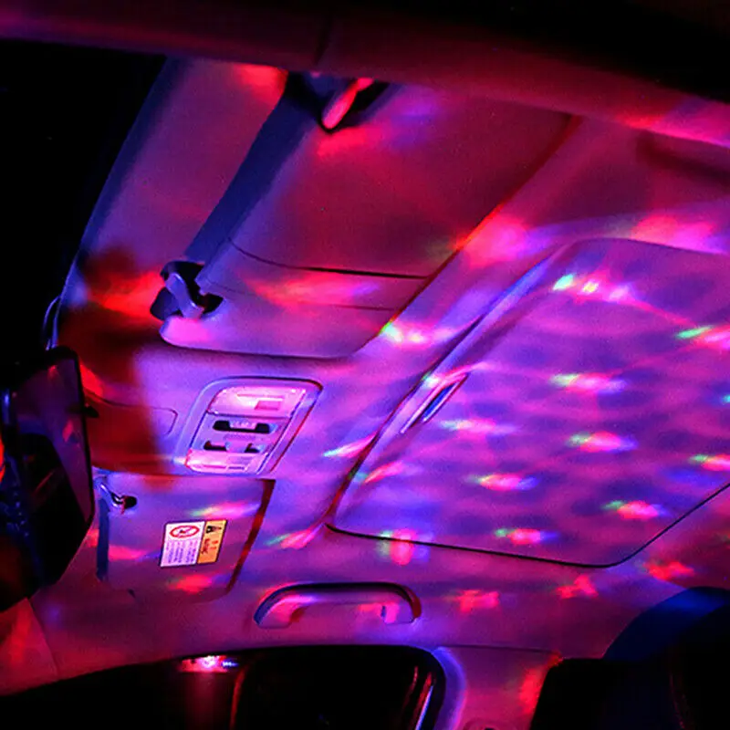 Car Roof Romantic USB Night Light Sky Lamp Ceiling Home Party Lights Atmosphere LED Projector Festival Decoration
