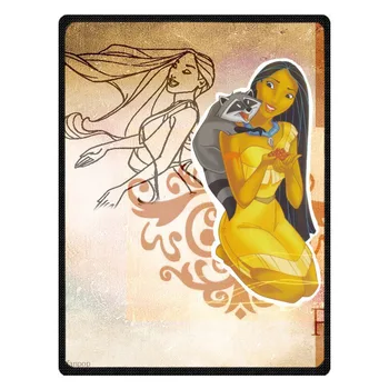 

Home Textile Sofa/Bedding Throws Flannel Blanket Spring Autumn Warm Soft Bedsheet Pocahontas Blankets