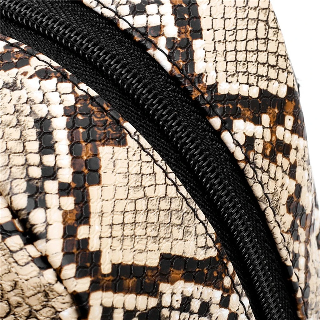 Aelicy Backpack Women Pu Leather Female Backpacks Teenager Fashion Leopard Students Shoulder Bag Knapsack 1203