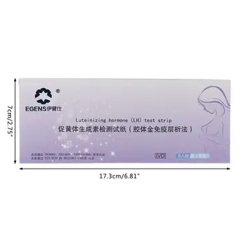 

5Pcs Ovulation Test Strip Predictor Fertility Stick Highly Sensitive Accurate Results Automatically Recognizing Fast Convenient