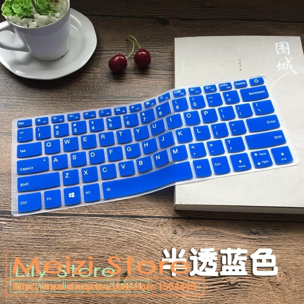 Клавиатура для ноутбука кожного покрова протектор для lenovo s145-14iwl s145-14ast S145 S145 S540 S340 S340-14AST/сут 14 дюймов - Цвет: blue