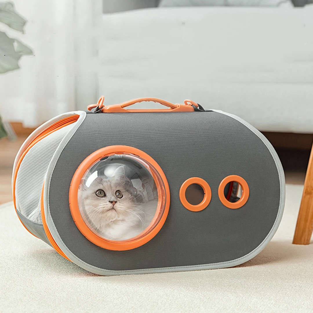 Cat Carrier Bags Breathable Pet Carriers Small Dog Cat Backpack Travel Space Capsule Cage Pet Transport Bag Carrying For Cats 3 Cat Carrier Bags Breathable Pet Carriers Small Dog Cat Backpack Travel Space Capsule Cage Pet Transport Bag Carrying For Cats 3