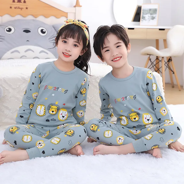 Pijama SLOWMOOSE Inverno Meninos Costura Crianças Cosplay Costura Onesie  Unicórnio Pijama Pijama para Meninas 4-12 Anos L03 - 4T (La39 - 10)