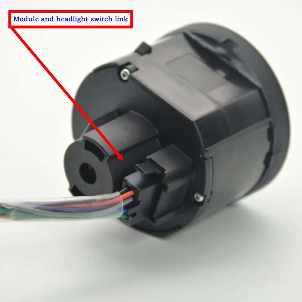 Модуль датчика переключателя автомобильных хромированных фар для Golf 4 New MK4 Polo Bora