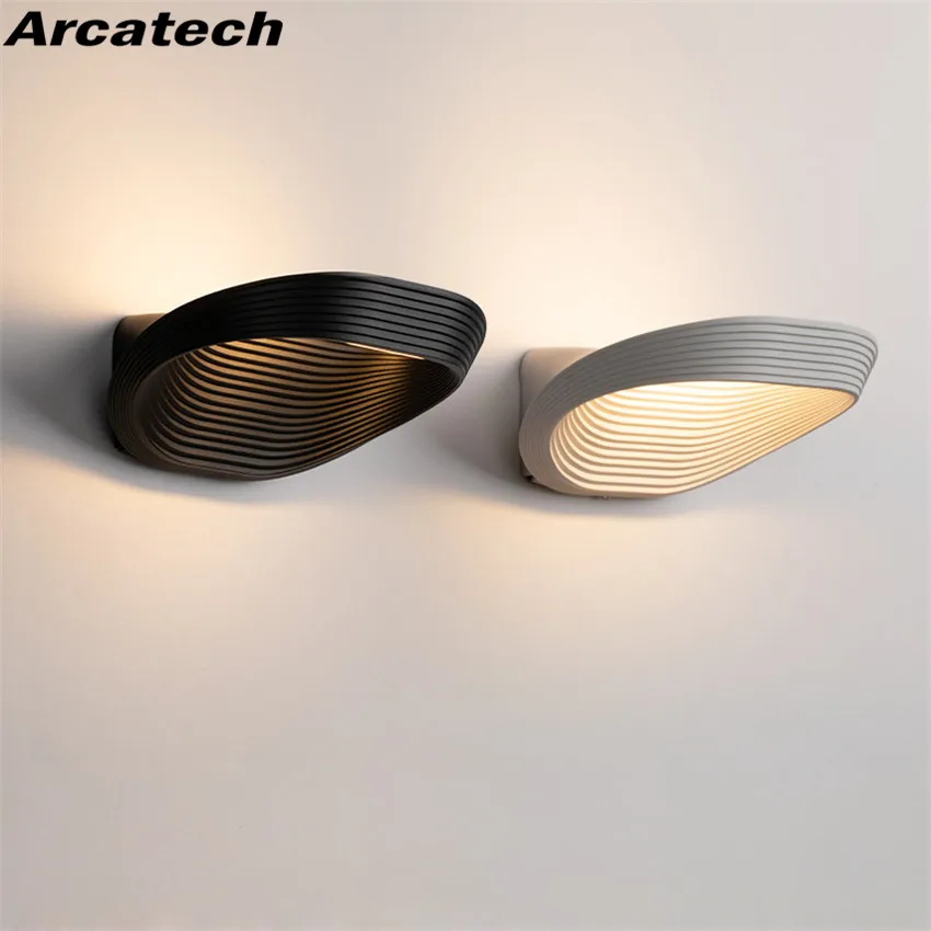 Indoor LED Wall Lamp Modern And Simple 7W/12W Bedroom Living Room Decoration Lighting Aluminum Sconce Lamps NR-246 | Освещение