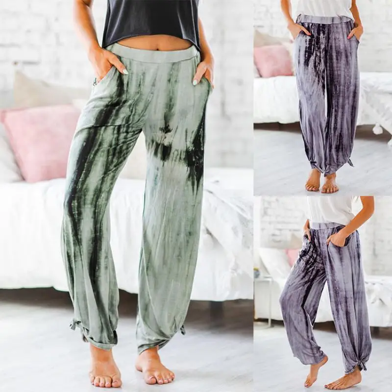 

Harem Pants Women High Waist Bottom Plus Size Womens Tie Dye Sweatpants Baggy Casual Trousers Females Loose Fashion Aesthetic