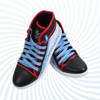 

Unisex JP Anime Cartoon Printed Casual Shoes Woman Men High-top Sneaker Party Halloween Cosplay Costume Accessories Sport Shoes