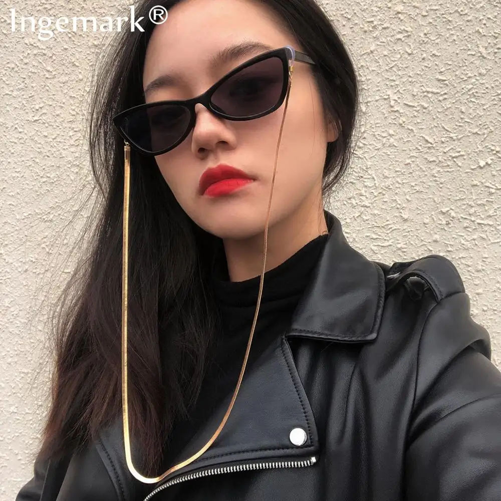 

2020 New Fashion Reading Glasses Chain Women Iron Sunglasses Snake Link Eyewears Cord Neck Strap Lanyard Glasses Accessories
