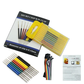 

2019 newly best Price of color Micro IC clamp TSOP/MSOP/SSOP/TSSOP/SOIC/SOP CLIP 10pcs/set Free shipping