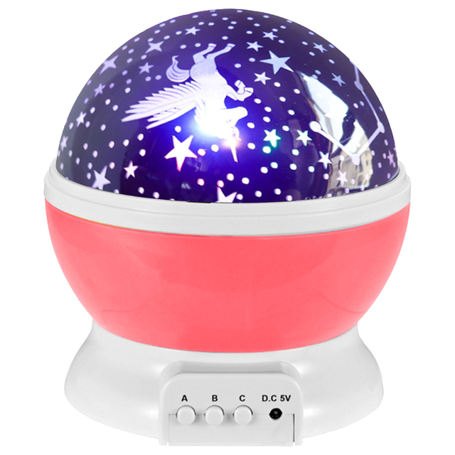 Night light Projector Star Moon lamp Starry Sky Christmas Decoration Home children night light Lamp bedside galaxy projector
