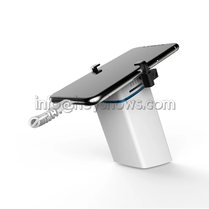 Andriod With Clamp 10PCS Mobile Phone Security Display Stand iPhone Burglar Alarm System Sets Cell Phone Anti-Theft Device For Smartphone/Tablet - Цвет: Andriod With Clamp