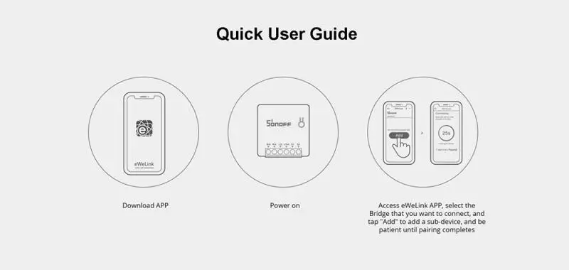 relé disjuntor módulo 2 way switch smart