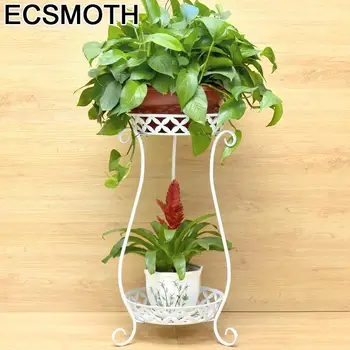 

Rek Decorative Metal Afscherming Varanda Decoration Exterieur Salincagi Saksisi Plant Stand Balkon Shelf Balcon Flower Iron Rack