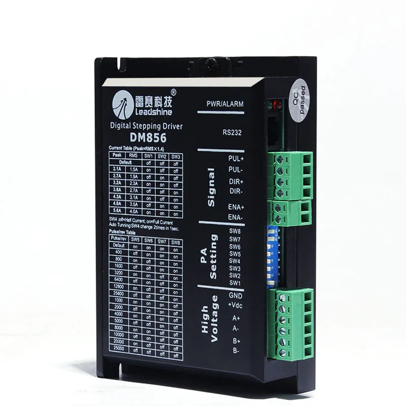 Новый оригинальный DM856 2-фазный цифровой Драйвер шагового двигателя 57/86 шаговый