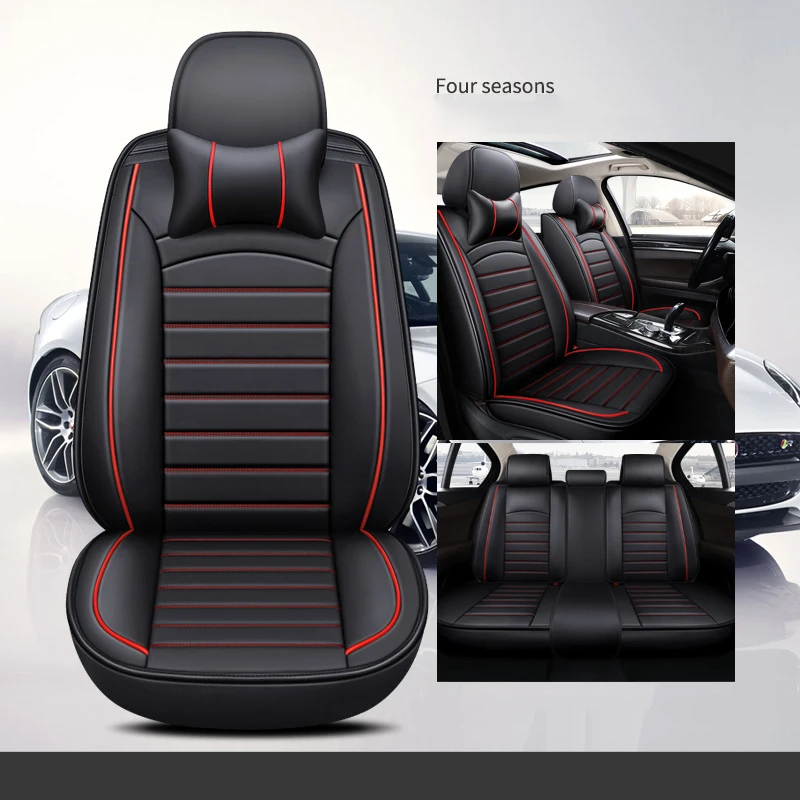 

PU leather Full Set Of Car Seat Covers Suitable For 5-Seater Vehicles