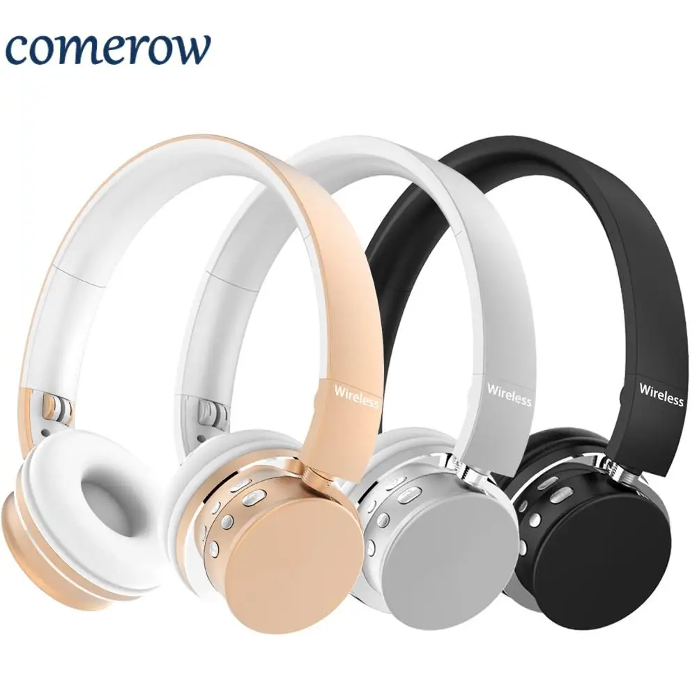 

Comerow Business Wireless Sports Headphones BT Headset Stereo Sound Earphone with Mic Support Hands-free for iphone Xiaomi LG M9