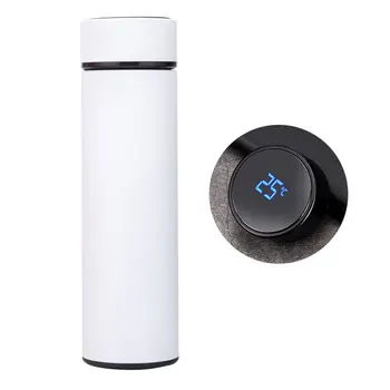 

500Ml Vacuum Cup 304 Stainless Steel Travel Mug Remote Control Smart Heating Cup Kettle Led Display Temperature