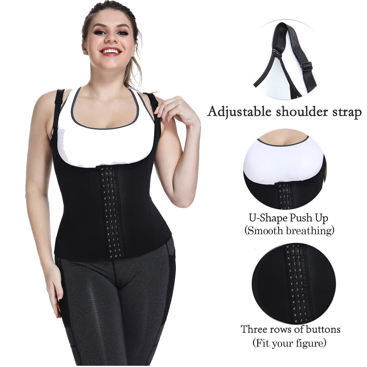 Joyshaper Waist Trainer Neoprene Material Weight Loss For Women Body shaper Slimmer Shaping Waist Cinchers Corset Modeling