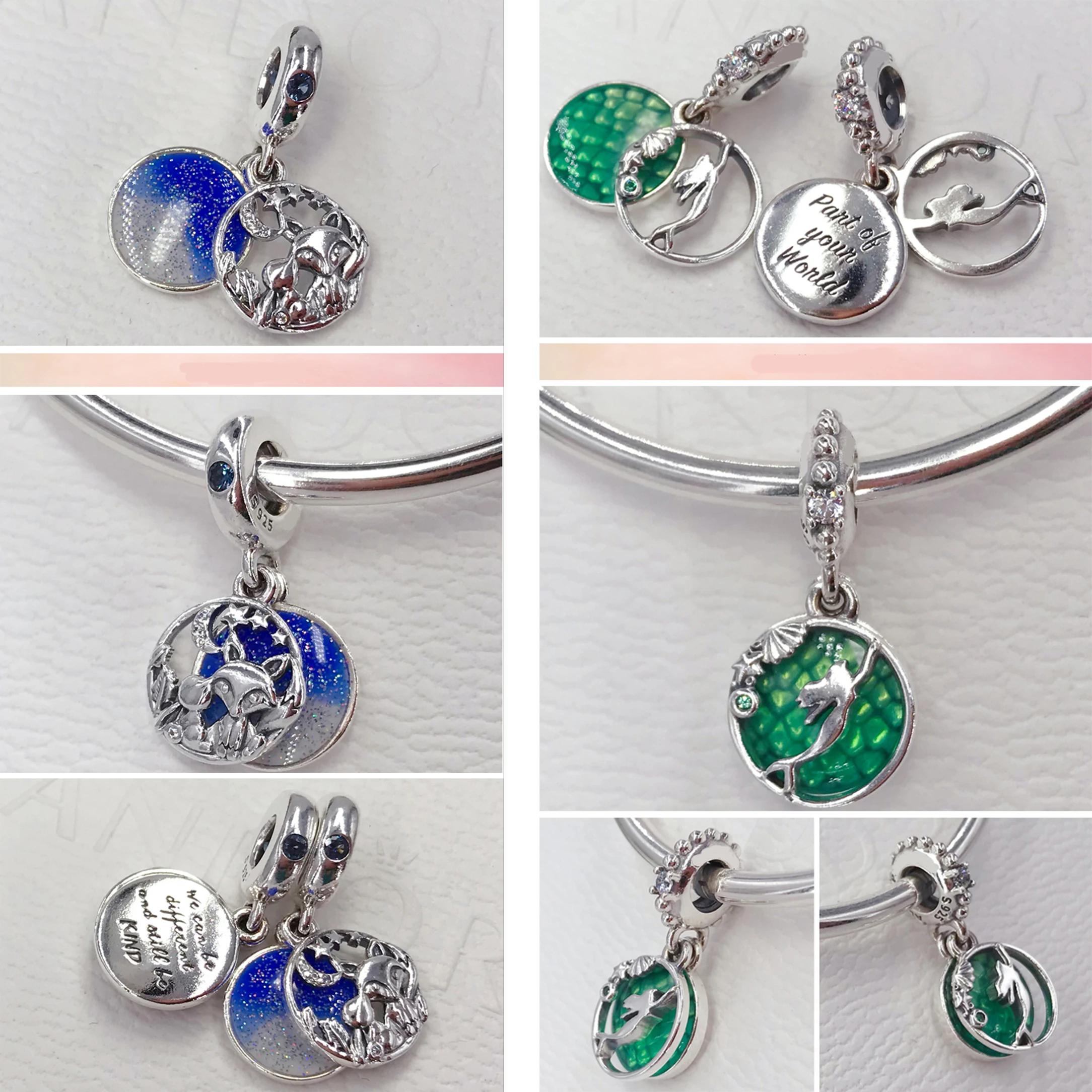 Günstige 2019 NEUE Herbst Serie 100% 925 Sterling Silber Sammeln Ihre Liebe Anhänger Charme Fit Frauen DIY Armband Schmuck Set Original geschenk