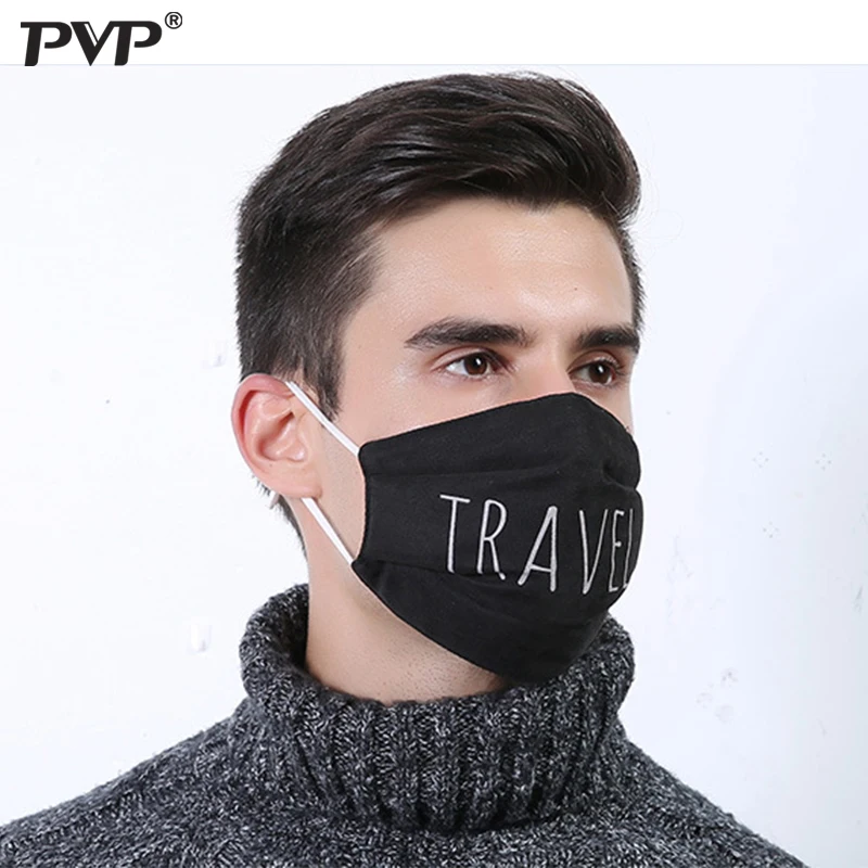 Fashion  Face Mouth Mask Anti Dust Mask Filter Windproof Mouth-muffle Bacteria Proof Flu Face Masks Care Reusable mask for men