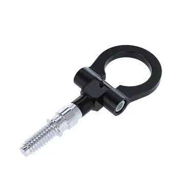 

Car Modified Front Bumper Trailer Hook Universal Racing Modified for European Round Front Bumper Small Trailer Hook