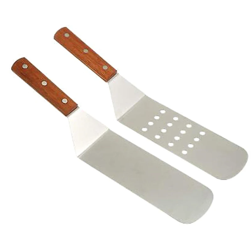 1Pc Stainless Steel Steak Cake Shovel Baking Tools Handle Plastic Pizza Shovel Cheese Cutter Peels Lifter Tools Hot
