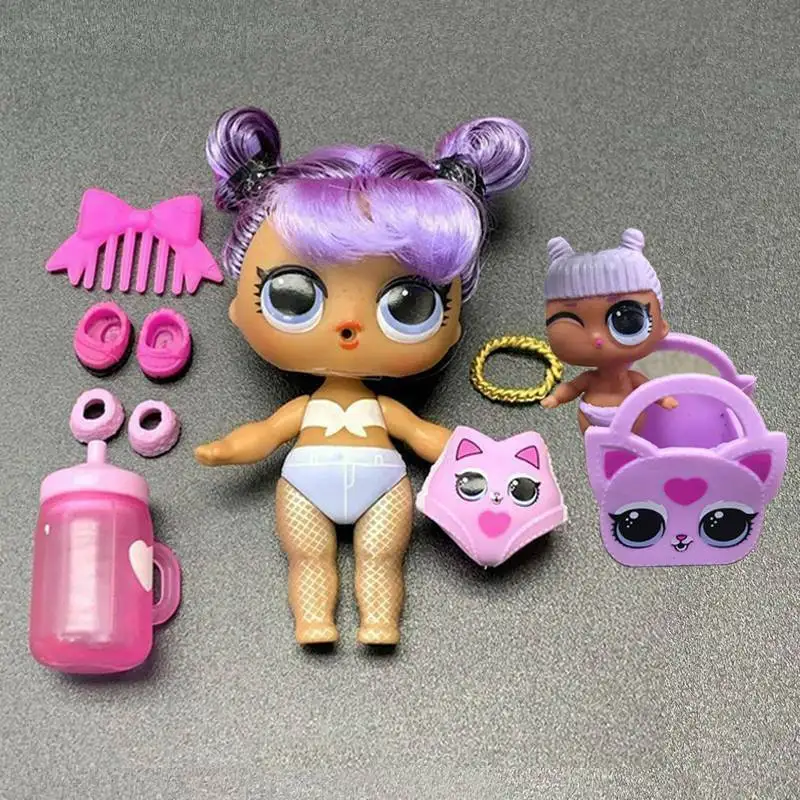 Original LOL Surprise Doll Hairgoals Makeover Series DARING DIVA &amp Lil Sister Bag Set Kids Birthday Christmas Gift | Игрушки и хобби