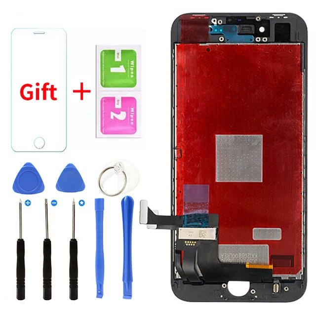 100% Test Screen For iPhone 7 8 Plus LCD Display With 3D Touch Screen  Digitizer