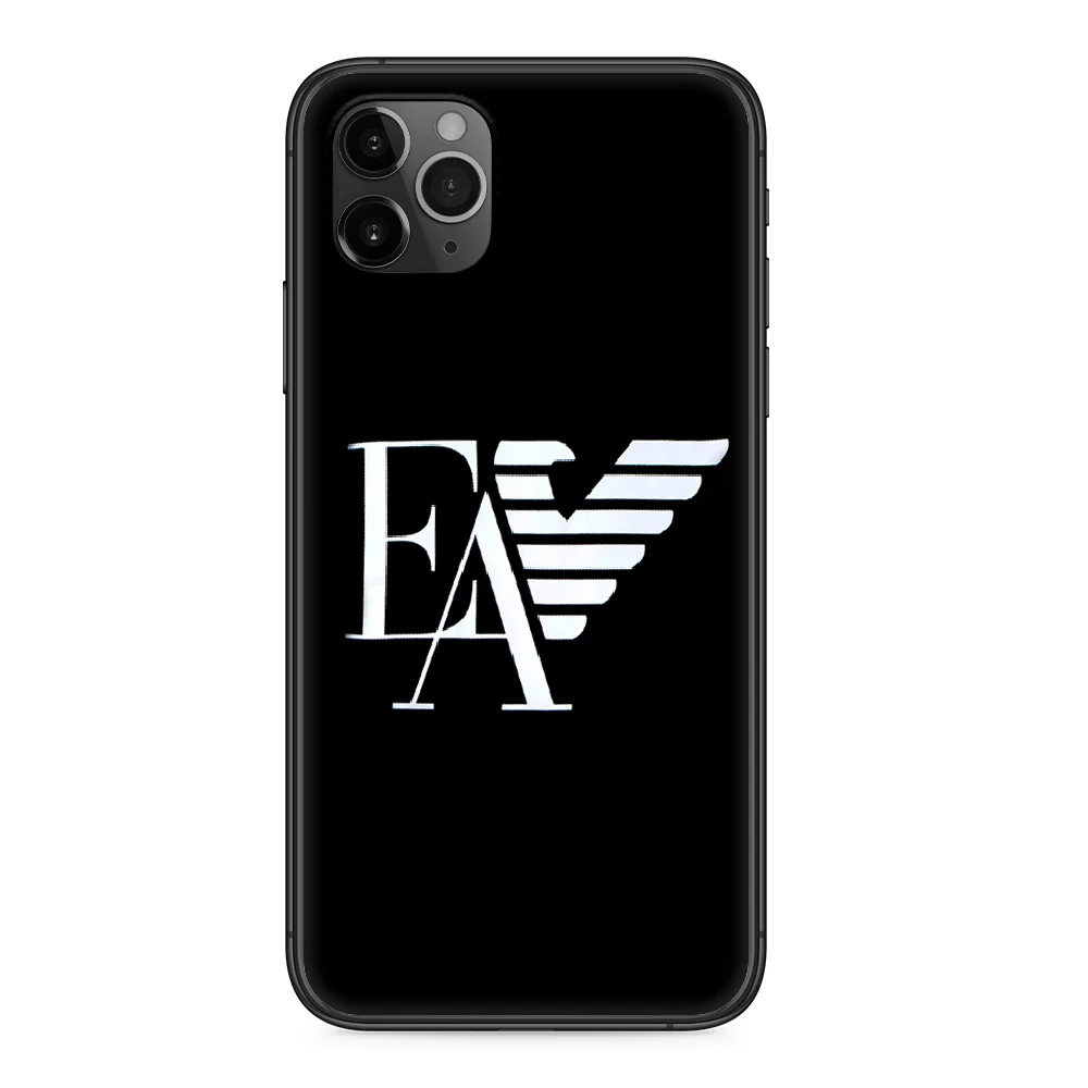 Luxury A Armani Design Phone Case cover For Iphone 11 7 8 XR 5 5C 5S 6 6S  PLUS X XS PRO SE 2020 MAX black shell 3D bumper|Phone Case \u0026 Covers| -  AliExpress