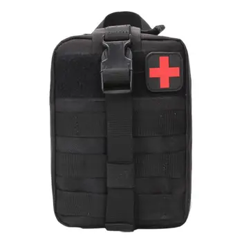 Hunting Survival First Aid Bag Military EDC Pack Molle Tactical Outdoor SOS Pouch Army Medical Backpack for Camping Hiking Trave 2