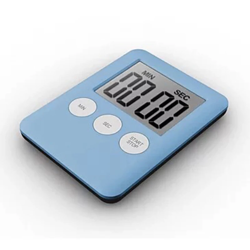 

LCD DISPLAY Slim Magnetic Kitchen Cooking Timer Count Down Clock Loud Alarm