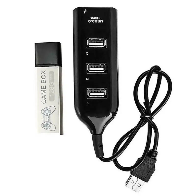 128G встроенные 7000 игры для PS1 мини DN игровой ящик расширительный пакет усилитель источник симулятор Crackhead пакет