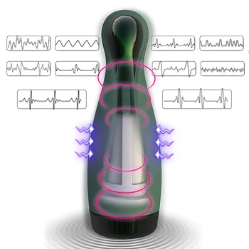 Upgrade Sucking Masturbator Blowjob Deep Throat Vibration Automatic Clip Suction Oral Sex Cup Adult Intimate sex Toys for Men