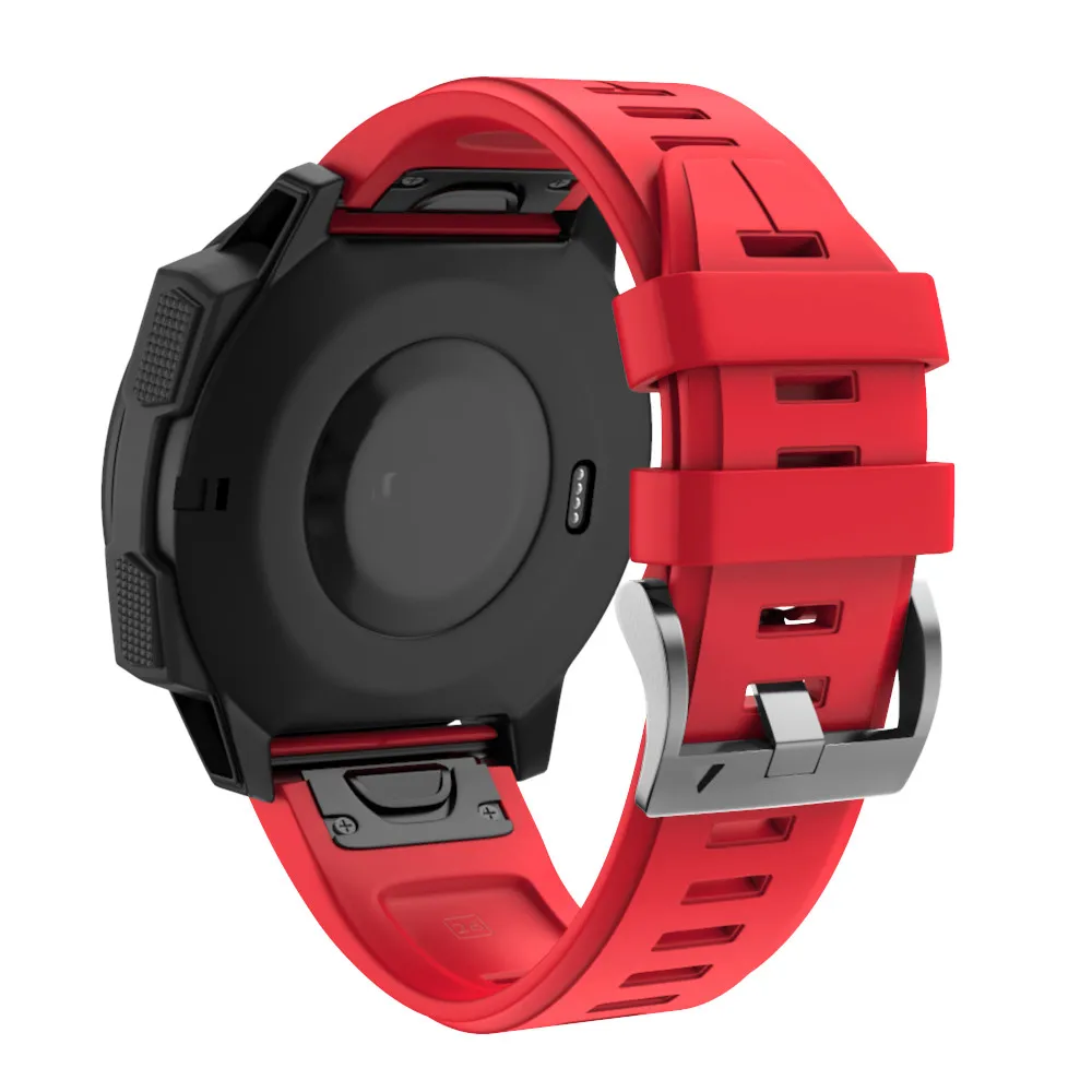 Для Garmin Instinct Quick Release спортивный сменный силиконовый ремень часы ремешок Смарт часы браслет долговечные аксессуары#810