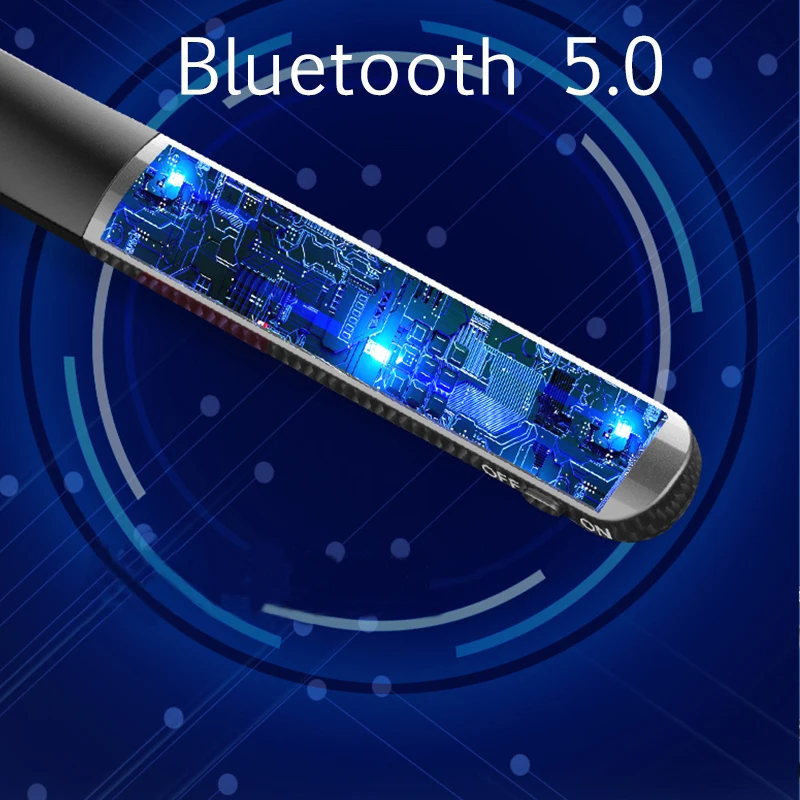 Беспроводные наушники Bluetooth 5,0, 6 динамических hi-fi наушников, спортивные подвесные Наушники с разъемом типа C 3,5 мм