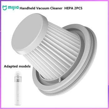 

Original XIAOMI MIJIA Portable Handheld Vacuum Cleaner For Home Car Mini Wireless Part Pack Spare Parts Kits HEPA Filter 2PCS