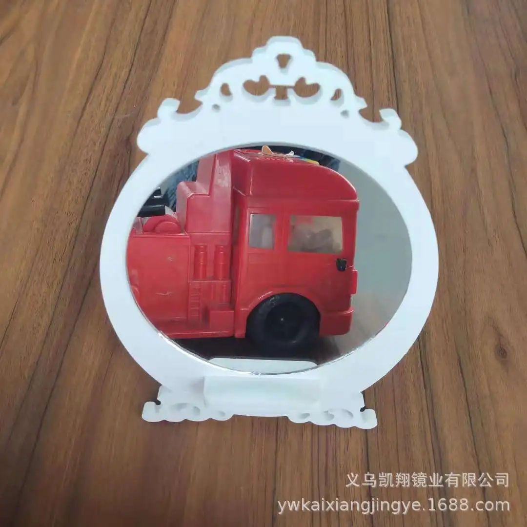 New Style PVC Expansion Sheet) Desktop One-Way Mirror Office Home Improvement Students Dormitory for Makeup Mirror Girl'S Cosmet