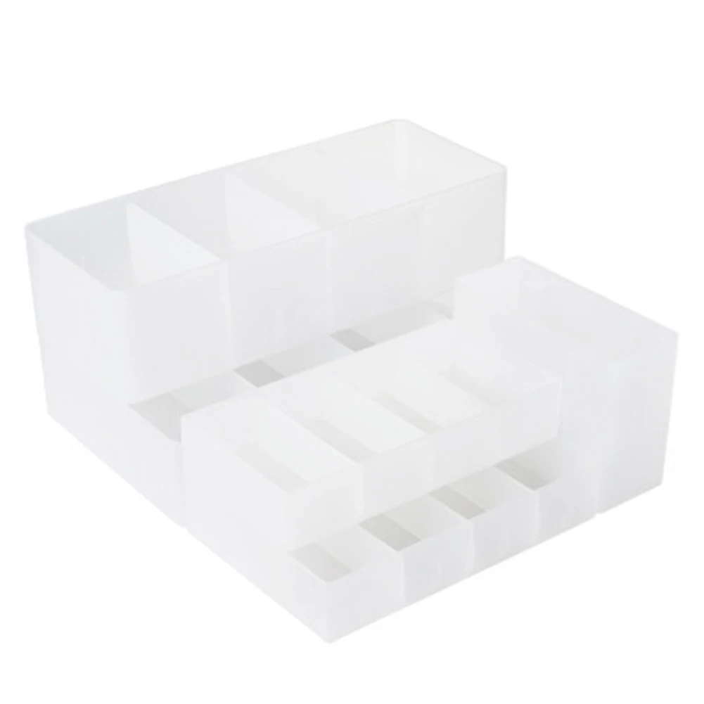  Clapboard Desk Drawer Storage Box Kitchen Bathroom Simple Separation Storage Box Sock Cosmetic FPin