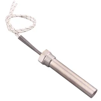Cartouche chauffante à immersion, filetage 1/2 pouce, résistance cylindrique 220V 300W 500W 1KW/1.5/2KW, élément chauffant électrique pour eau 6