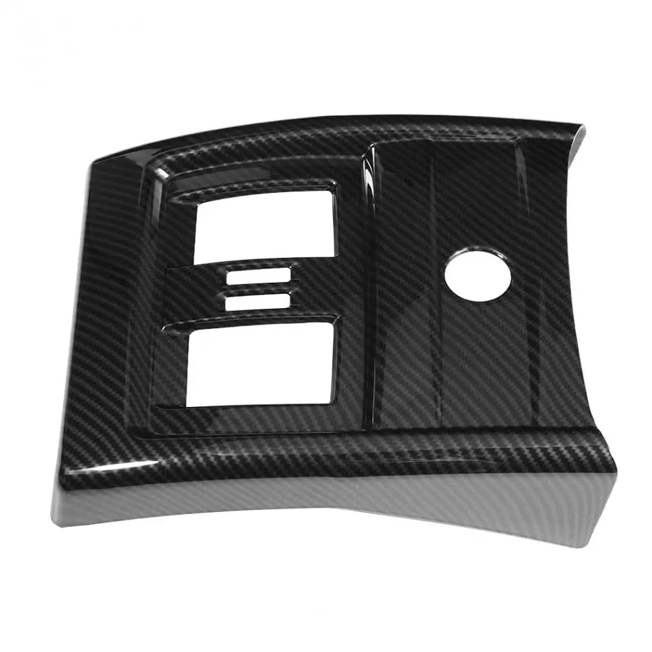 Углеродное волокно стиль автомобиля заднего сиденья Крышка вентиляционного отверстия кондиционера Накладка для BMW 3 4 серии F30 F34 2013- автомобильные аксессуары