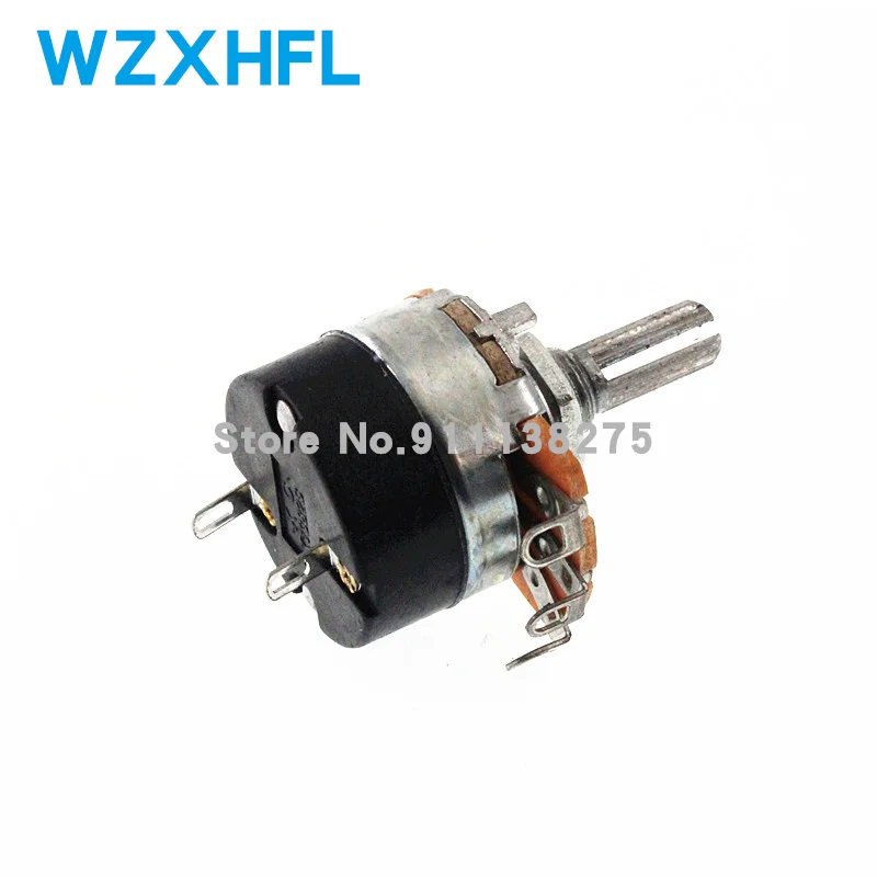Adjustable Resistor Multiturn Potentiometer Linear Potentiometer Rotary Potentiometer Potentiometer Kit Trimmer Potentiometer 2PCS WH138-1 adjustable resistance speed regulator with switch potentiometer B5K B10K B20K B50K B100K B200K B250K B500K B1M