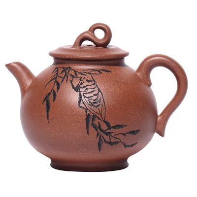 

200cc Purple Sand Teapot Yixing Original Mine Down Slope Mud Famous Teapot Pure Handed Jade Teapot Yixing Production Crafts