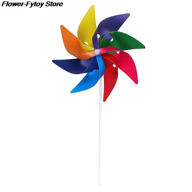 Handmade Wind Spinner Garden Yard Party Camping Windmill Wind Spinner Ornament Decoration Kids Toy 2