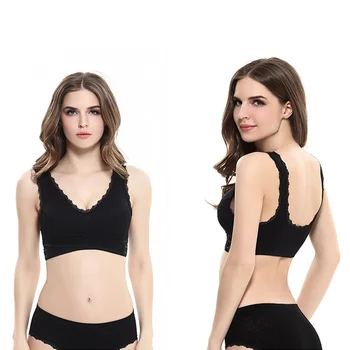 

Front Buckle Women Sports Bras Seamless No Steel Ring Quick-drying Lingeria Bra S 3pcs Skin Color