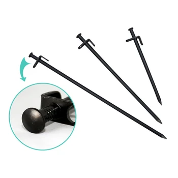 

2019 tents outdoor camping high hardness steel awning tent stakes nails Stake ground for Picnic outdoor Camping hiking fishing