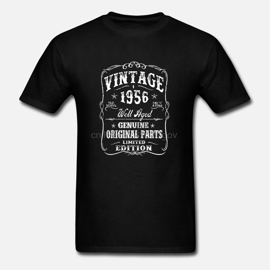 short sleeve printed 40th 50th 60th Birthday 1985 1986 shirt men 30th 1965 1956 VINTAGE S-3XL tee USA size Gift T | Мужская одежда