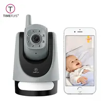 TimeFlys Wi-Fi Видеоняни и радионяни i300M удаленного панорамирования, наклона и зума простое меню движения Two Way Talk Ночное видение ИП камера для наблюдения