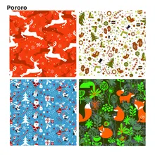 Pororo – couche PUL imprimée de noël pour bébé, couches en tissu respirant avec revêtement TPU imperméable